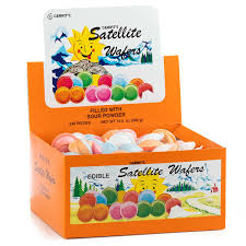 Gerrit Satellite Wafers Sour Powder 240ct Box